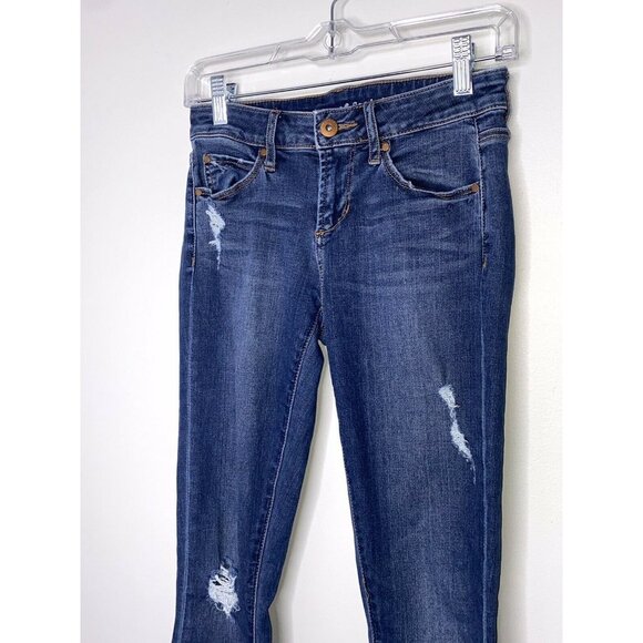 Articles of Society Distressed Skinny Jeans 24 - Picture 2 of 3